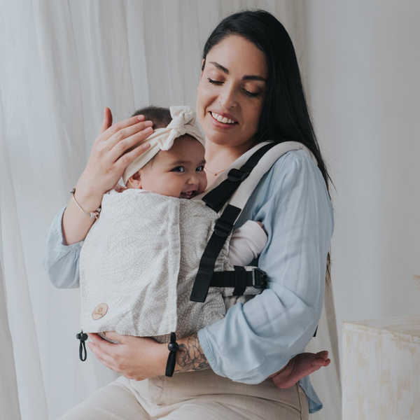 Mochila Ergo PREMIUM Fular Tejido Etapa Natural – Criemos