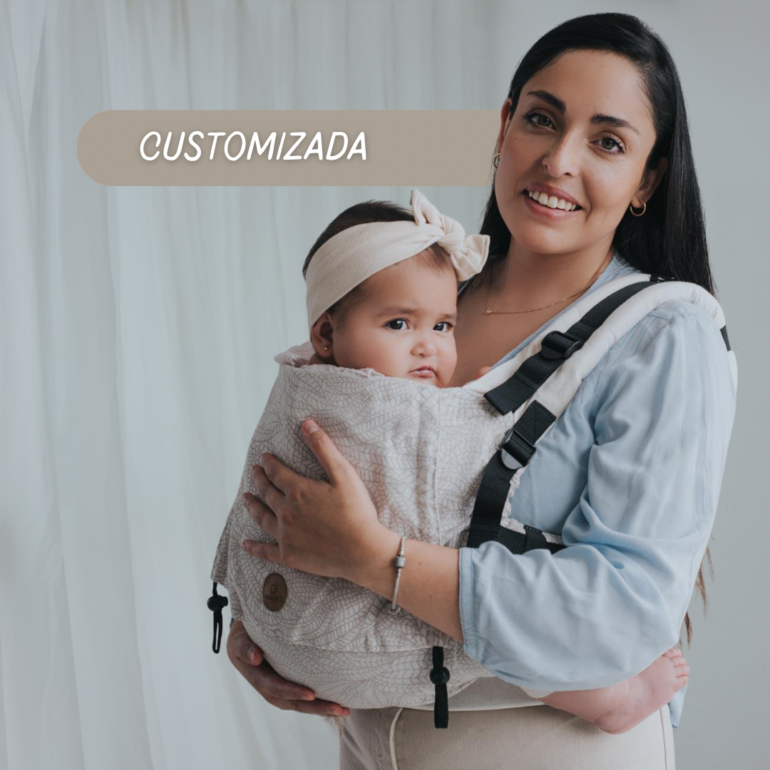 Mochila Ergo PREMIUM Fular Tejido Polaco A PEDIDO Elige la Etapa Criemos