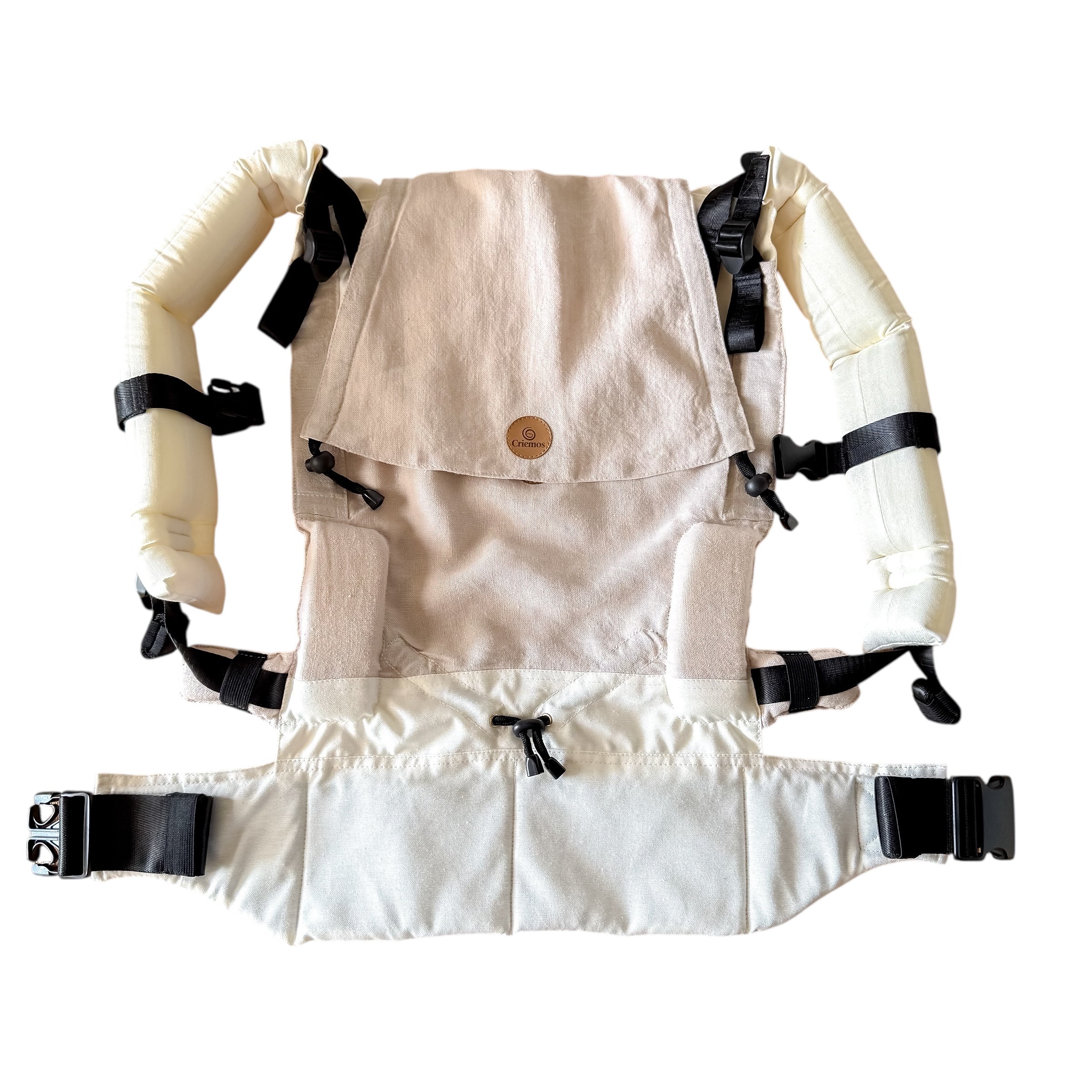 Mochila Ergo Premium Lino Etapa 1 - Sand