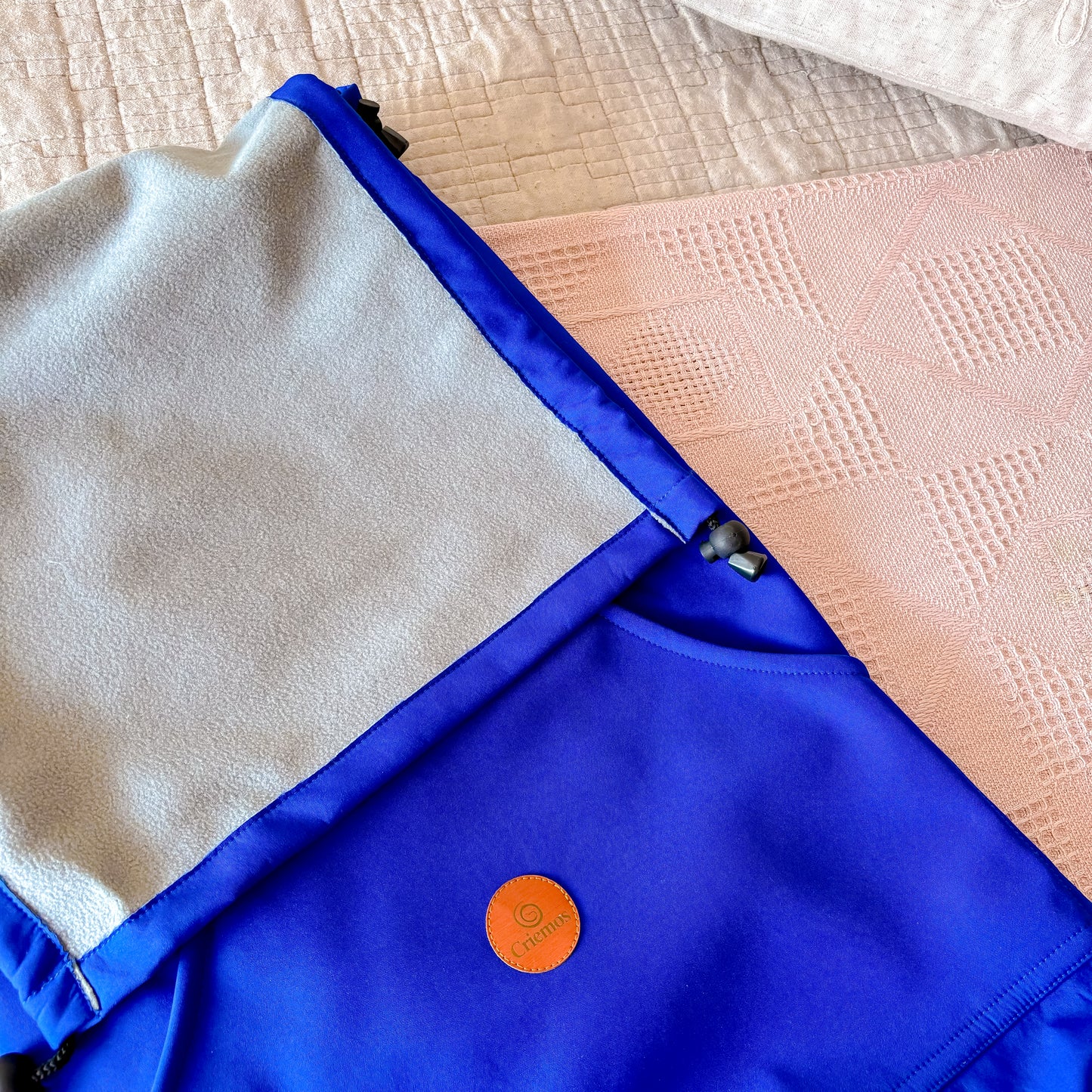 Cobertor Impermeable para Portabebés - Azul Eléctrico