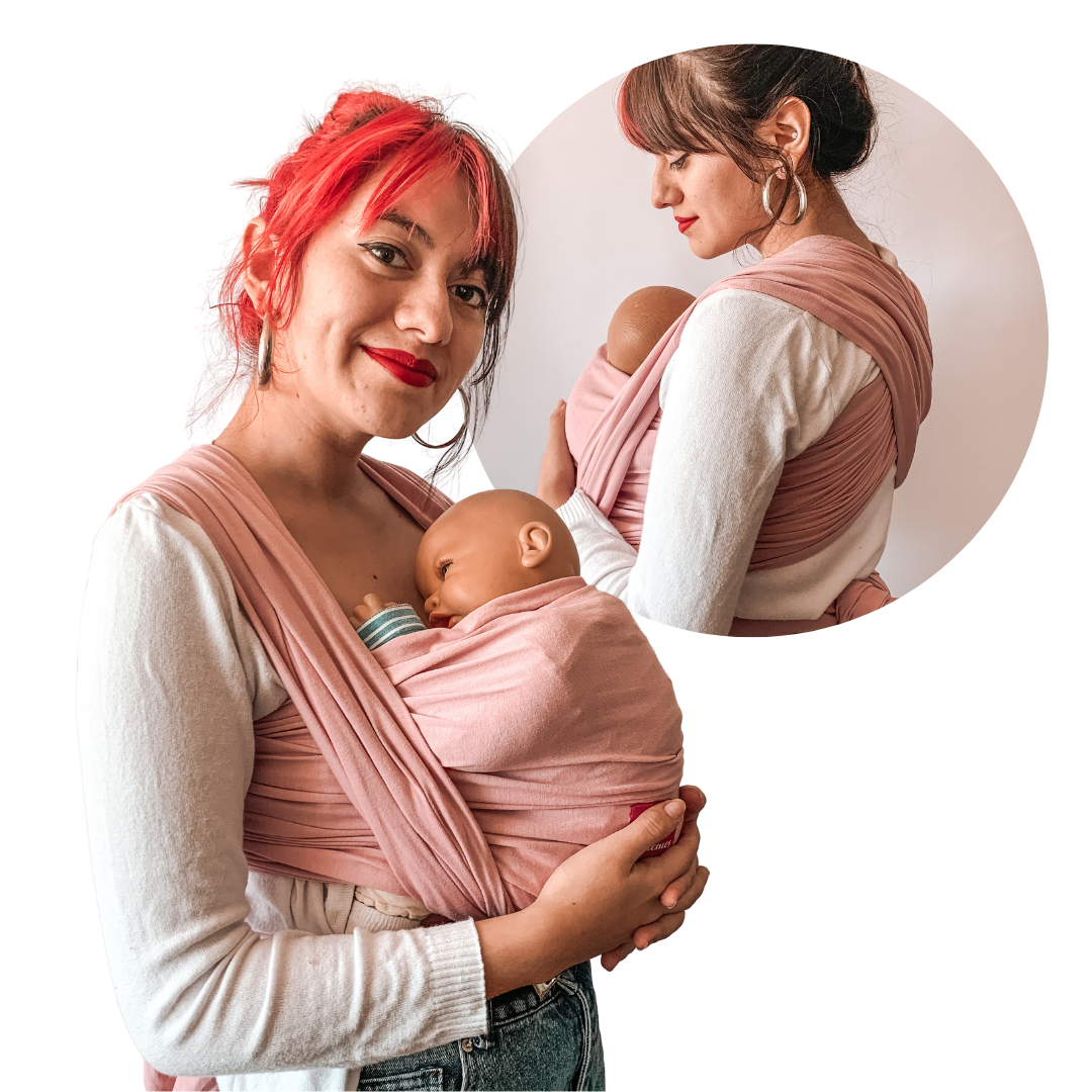 Fular Semielasticado Color Rosa – Criemos