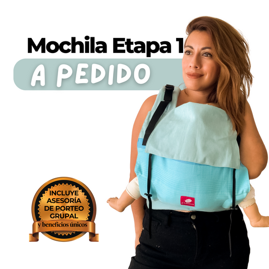 Mochila Ergo (desde 3,5 kilos) A PEDIDO - Etapa 1 Slim